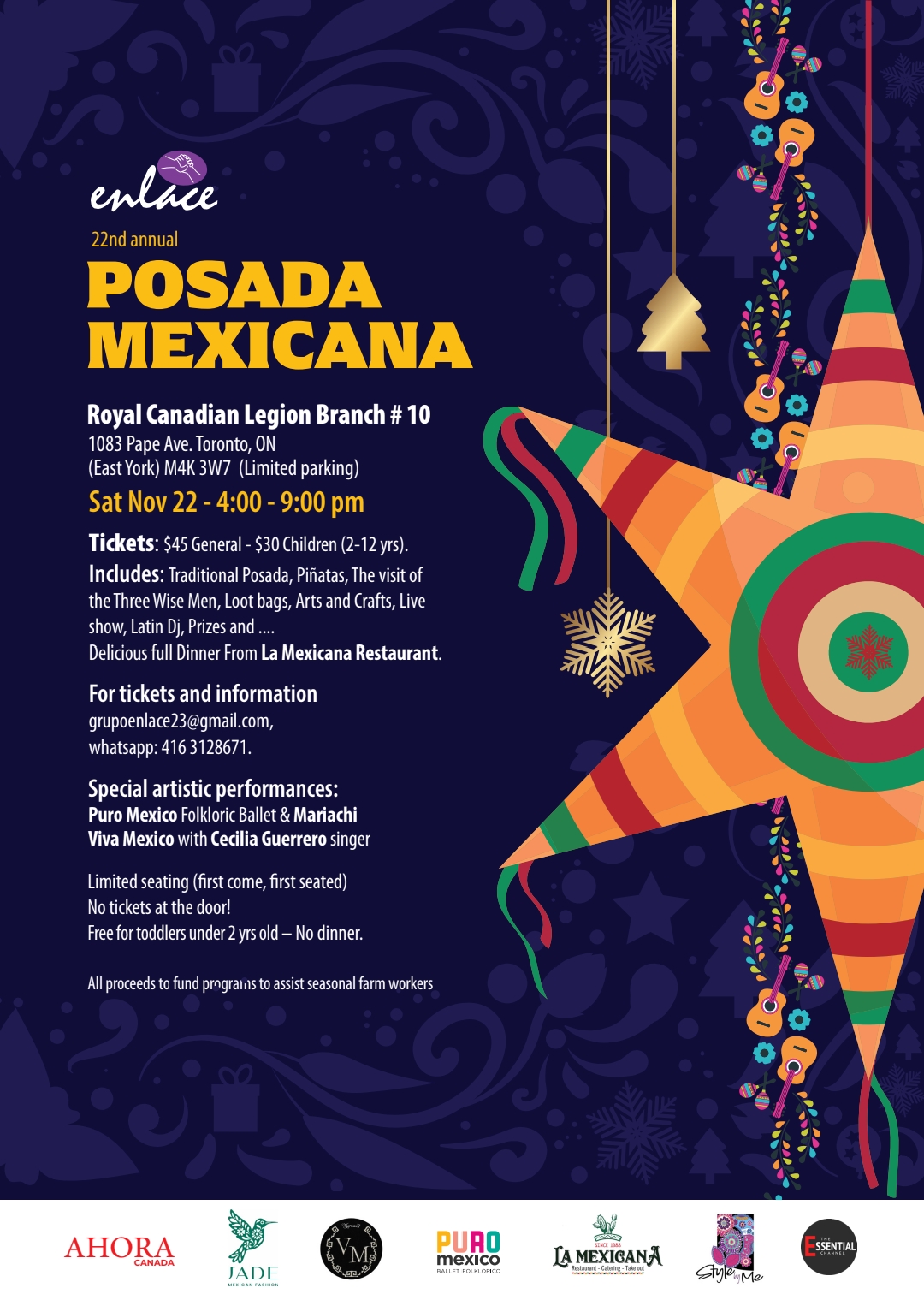 Embrace Tradition and Community at Our 22nd Annual Posada Mexicana